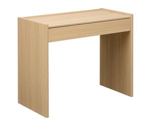Atmosphera - Bureau John rectangulaire 50x100cm 1 tiroir Beige