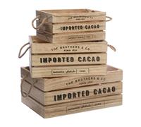 Atmosphera Cagette de rangement - Bois