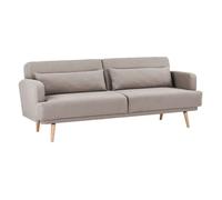 Atmosphera - Canapé convertible JACK - 3 places - Beige