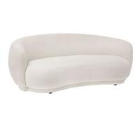 Atmosphera – Canapé fixe Nesky 2 places 192x99 cm – Blanc
