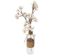 Atmosphera - Cerisier Artificiel Dream - Pot en Verre - H46 cm - Blanc