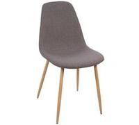 Chaise design scandinave Roka - Gris foncé