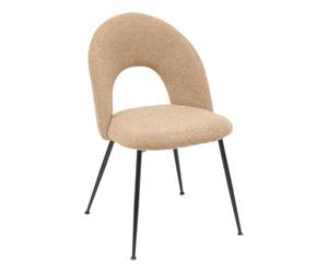 Atmosphera - Chaise Raven h.81cm Beige