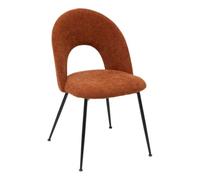 Atmosphera - Chaise Raven h.81cm Rouge