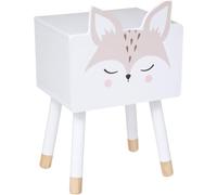 Atmosphera - Chevet Enfant Renard - Blanc - Bois
