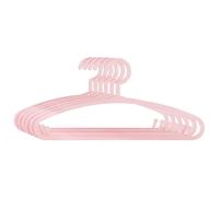 Atmosphera - Lot de 6 cintres enfant plastique 28 cm Rose