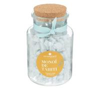 Atmosphera - Cire parfumée Izor en verre D7,5cm blanc ivoire