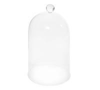 Atmosphera - Cloche à bougie bella h.22,5cm transparent