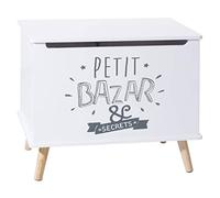 Atmosphera - Coffre Enfant Blanc en Bois
