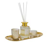 Atmosphera - Coffret senteur gladys l.29,7cm doré