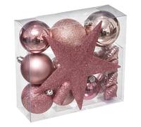 Colorama de Noël boules à suspendre - Rose
