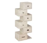 Commode Ajay 6 tiroirs bois massif Atmosphera - Naturel