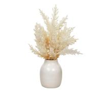 Atmosphera - Composition Florale James h.36cm Blanc