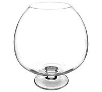 Atmosphera - Coupe Boule sur Pied - Verre - H32 cm