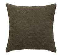 Atmosphera - Coussin Bouclette soana Vert Kaki 45x45cm