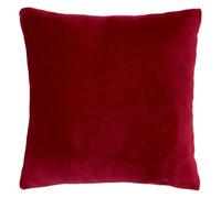 Atmosphera - Coussin Carré Ollis 38 x 38 cm, Finition Velours, Déhoussable - pour Canapé, Lit, Chambre, Salon
