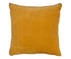 Atmosphera - Coussin Carré Ollis 38 x 38 cm, Finition Velours, Déhoussable - pour Canapé, Lit, Chambre, Salon
