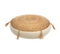 Atmosphera - Coussin de sol Rituality en jute - D38 cm - Beige