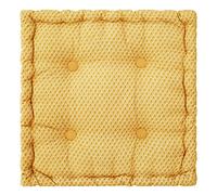 Coussin de sol ""Otto"" jaune 40x40cm - Atmosphera Créateur d'intérieur