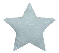 Atmosphera - Coussin décoratif Étoile Berlingot Bleu 40 x 40 cm