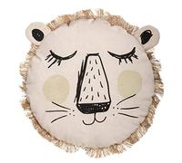 Atmosphera - Coussin enfant Lion - Coton - D44 cm - Beige
