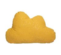 Atmosphera - Coussin décoratif Nuage Berlingot Ocre 45 x 28 cm
