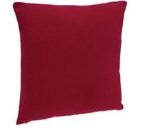 Coussin déhoussable - 38 x 38 cm - Rouge