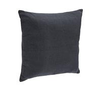 Atmosphera - Coussin déhoussable Coton - Gris foncé - 38x38 cm