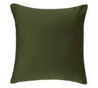 Atmosphera - Coussin déhoussable Coton - Vert Kaki - 38x38 cm