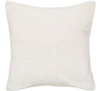 Coussin déhoussable Snowy - Bouclette unie - 40 x 40 cm - Ivoire
