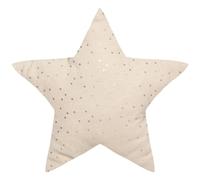 Atmosphera - Coussin Enfant Berlingot étoile - Coton - Beige - 40x40 cm