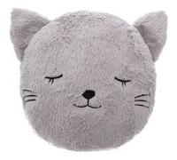 Atmosphera - Coussin enfant Chat - Diam. 27 cm - Gris Gris G