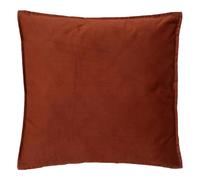 Atmosphera – Coussin Lilou coton déhoussable 55x55 cm Rose terracotta