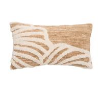 Atmosphera - Coussin loomia rectangulaire 30x50cm Beige