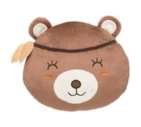 ATMOSPHERA CREATEUR D'INTERIEUR 174277 Coussin Enfant Ours, Marron