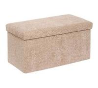 Banc Coffre Pliable Soana 76cm Taupe