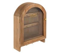 Atmosphera Créateur d'intérieur - Boîte à Clés en Bois Roxie 28cm Marron
