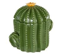 Atmosphera Créateur d'intérieur - Boîte Cactus Déco en Céramique Yucatan 16cm Vert