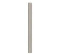 Bougie Bâton Demi 26cm Gris Clair