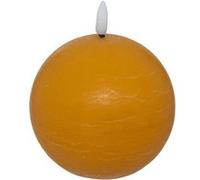 Atmosphera Créateur d'intérieur - Bougie Boule à LED "Molia" 10cm Jaune Jaune G
