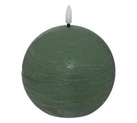 Atmosphera Créateur d'intérieur - Bougie Boule à LED "Molia" 8cm Vert