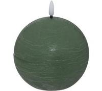 Créateur d'intérieur - Bougie Boule à LED "Molia" 8cm Vert