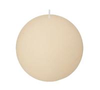 Atmosphera Créateur d'intérieur - Bougie Boule "Rustic" 10cm Ivoire
