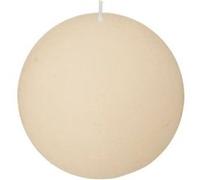 Atmosphera - Bougie boule Olia - D10 cm - Blanc ivoire