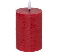 Créateur d'intérieur - Bougie Déco à LED Molia 13cm Rouge