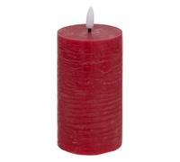 Atmosphera Créateur d'intérieur - Bougie Déco à LED "Molia" 15cm Rouge