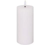 Atmosphera Créateur d'intérieur - Bougie Déco à LED "Molia" 18cm Blanc Blanc G