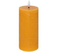 Atmosphera Créateur d'intérieur - Bougie Déco à LED Molia 18cm Jaune Jaune G