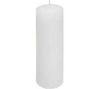 Atmosphera Créateur d'intérieur - Bougie Déco "Demi" 14cm Blanc Blanc G