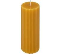 Atmosphera Bougie déco Demi 14 cm Moutarde